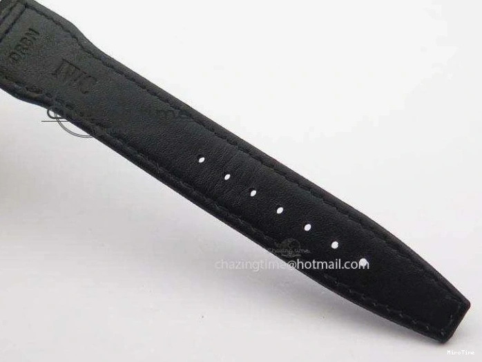 MIROTIME 0414 Pilot Chrono IW388003 Real Ceramic V6F Best Edition Green Markers On Black Nylon Strap A Effortless 7283